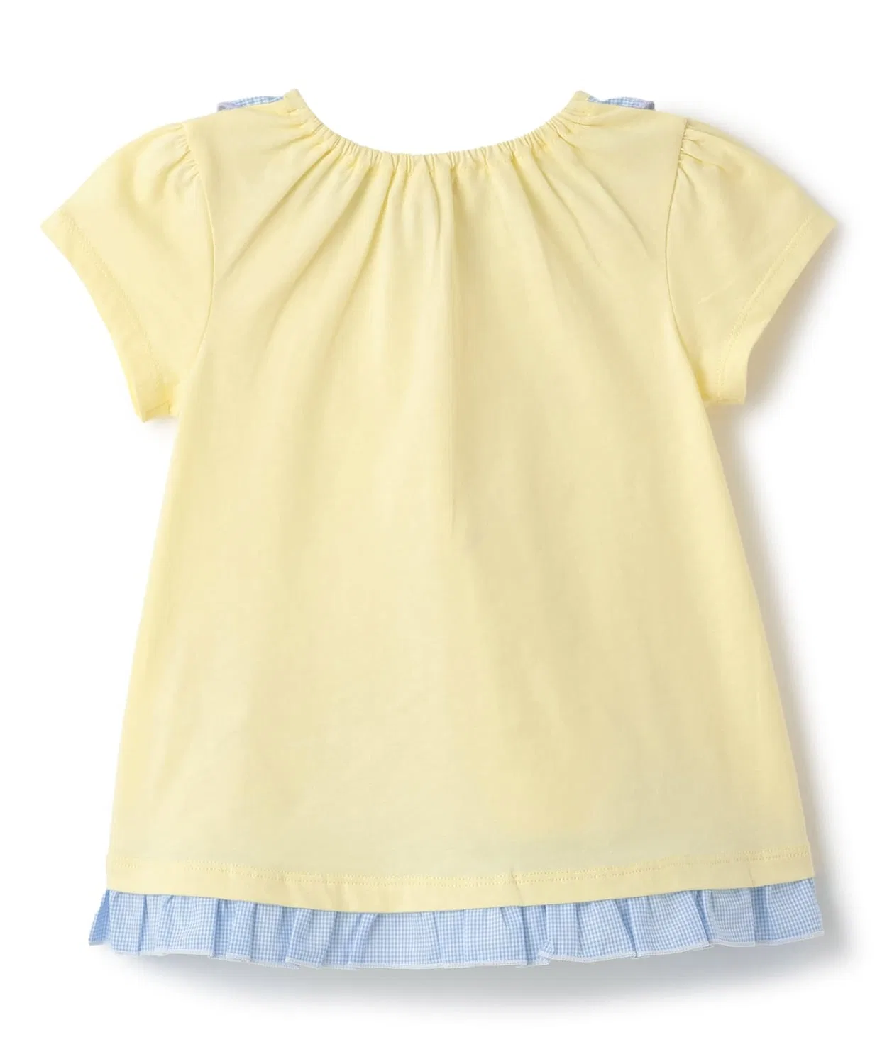 Детская футболка с аппликацией Shell Pochett T-Shirt baby cheer, Off White — фото 3