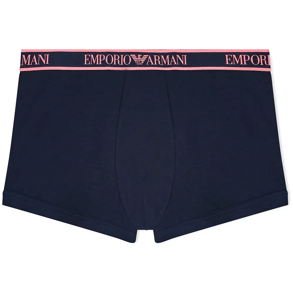 Боксеры 3 штуки Emporio Armani, синий — фото 4