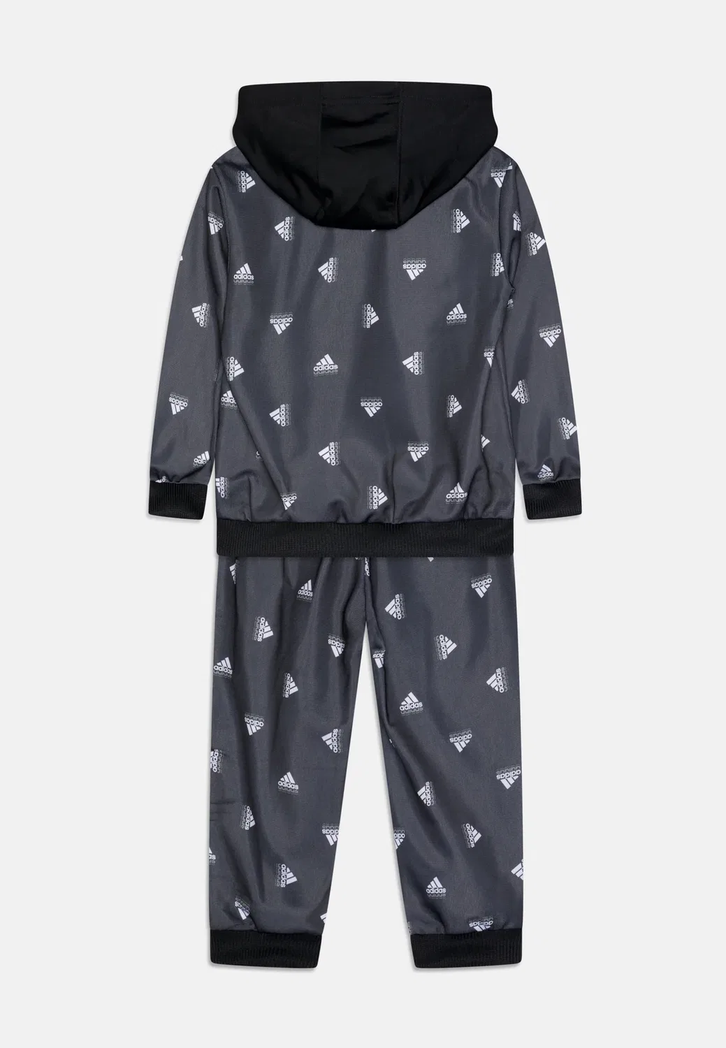 Блестящий спортивный костюм Bluv унисекс Adidas Performance, White/Black — фото 2