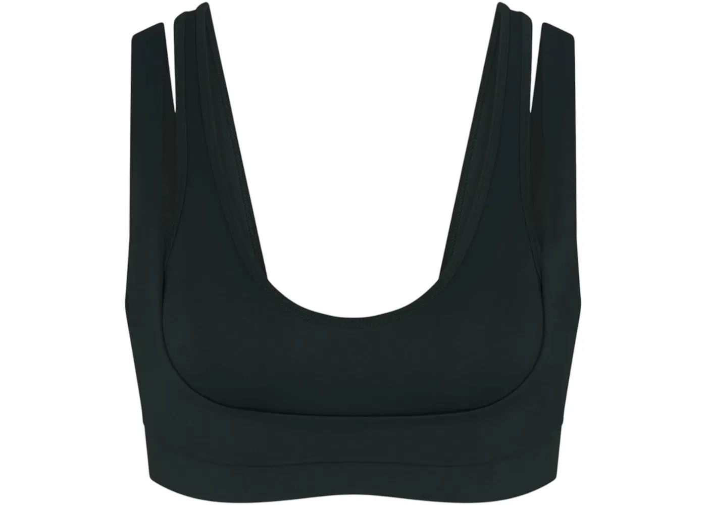 Женский бюстгальтер с двойными бретелями Nike x SKIMS Bra, Dark Teal