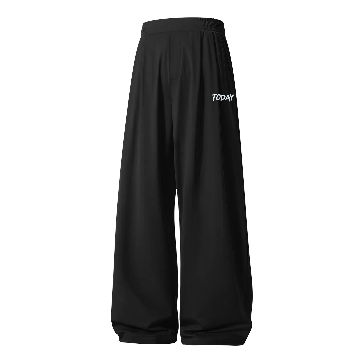 Детские брюки прямого кроя из тонкой ткани MINISO, Carbon Gray — фото 3