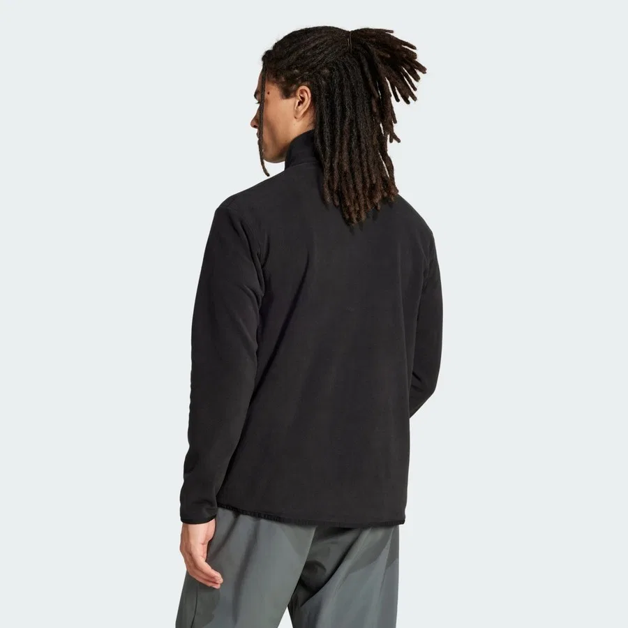 Флисовая куртка-худи с полной застежкой-молнией TERREX Multi Essentials adidas, Черный — фото 2