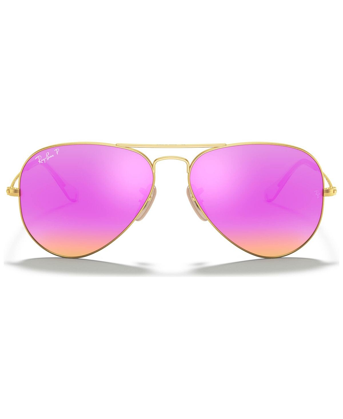 

Поляризованные солнцезащитные очки, rb3025 aviator mirror Ray-Ban, мульти