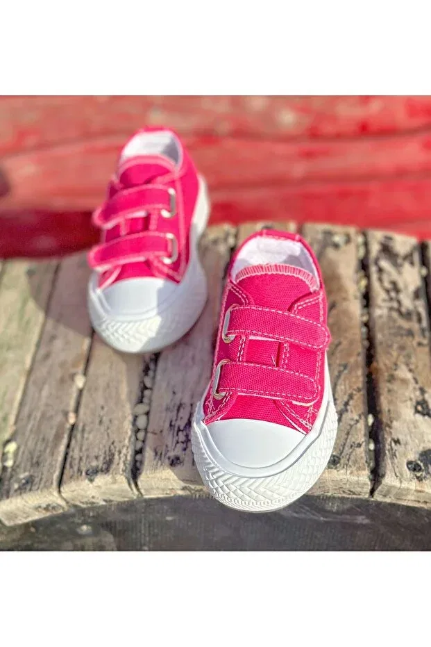 Детские повседневные туфли для девочек с принтом Surpie Shoes, Pink — фото 3