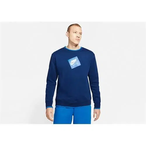 Мужской свитшот с принтом Jumpman Classics Nike, Navyblau