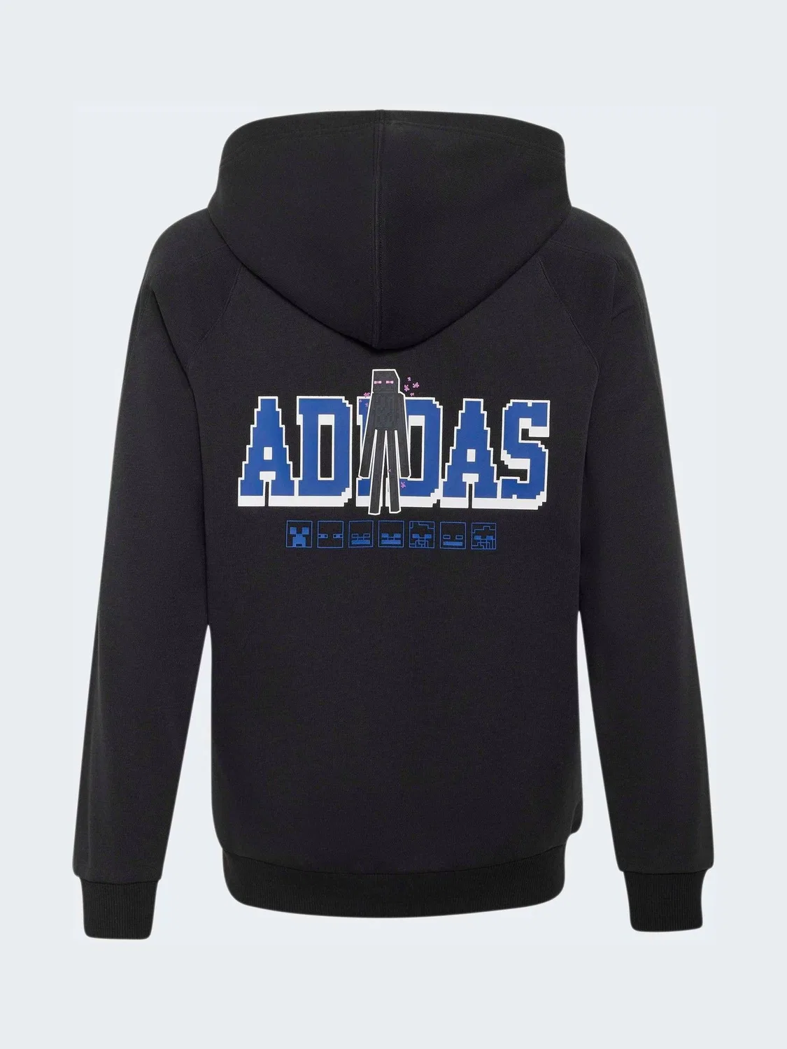 Худи с принтом Minecraft adidas, черный — фото 2