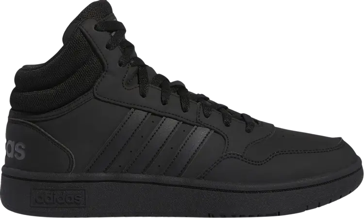 

Кроссовки Adidas Hoops 3.0 Mid 'Black Grey', черный, Черный;серый, Кроссовки Adidas Hoops 3.0 Mid 'Black Grey', черный