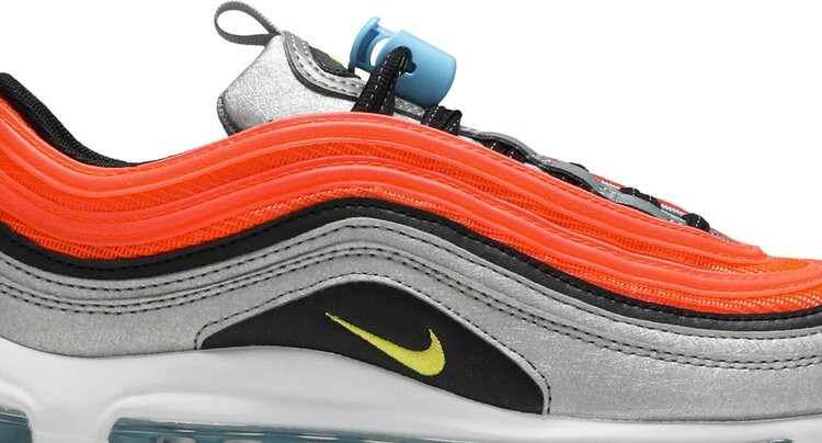 Кроссовки Nike Air Max 97 GS 'Sky Nike', серебряный — фото 3