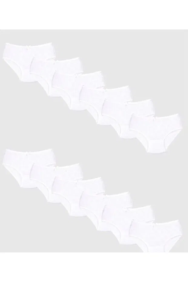 Детские трусы для девочек хлопковые Ceysan, White