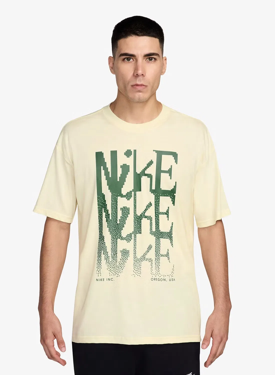 Футболка свободного кроя Nike, кокосовое молоко — фото 3