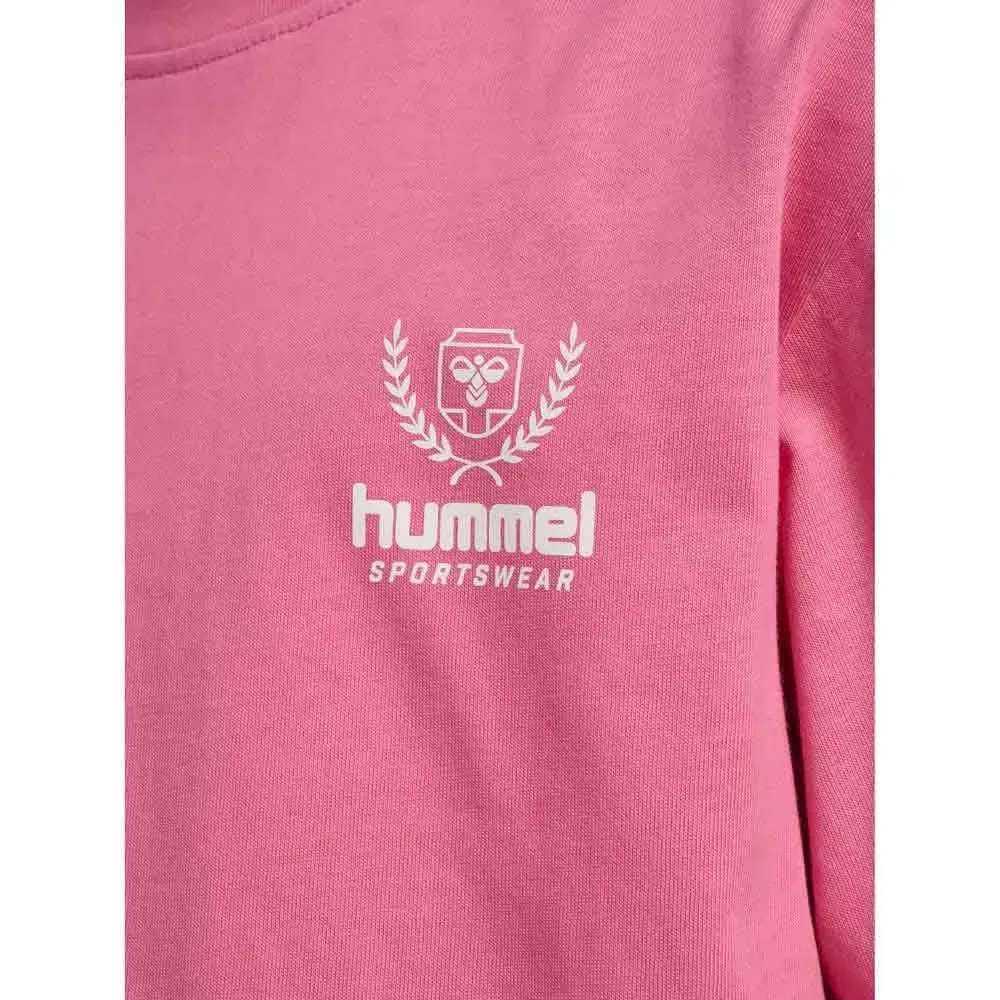 Футболка с принтом Loose Graphic BTS Hummel, розовый — фото 4