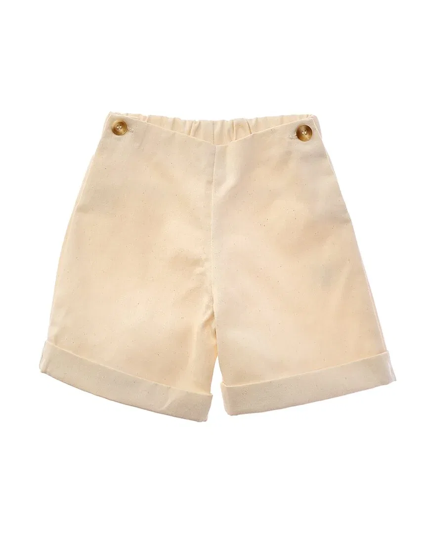 Детские шорты для девочек с ложными карманами Pepa London, White