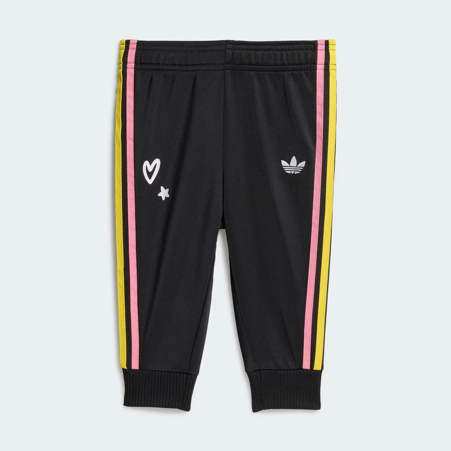 Детский спортивный костюм на молнии из 2 предметов Care Bears SST Adidas Originals, черный — фото 4