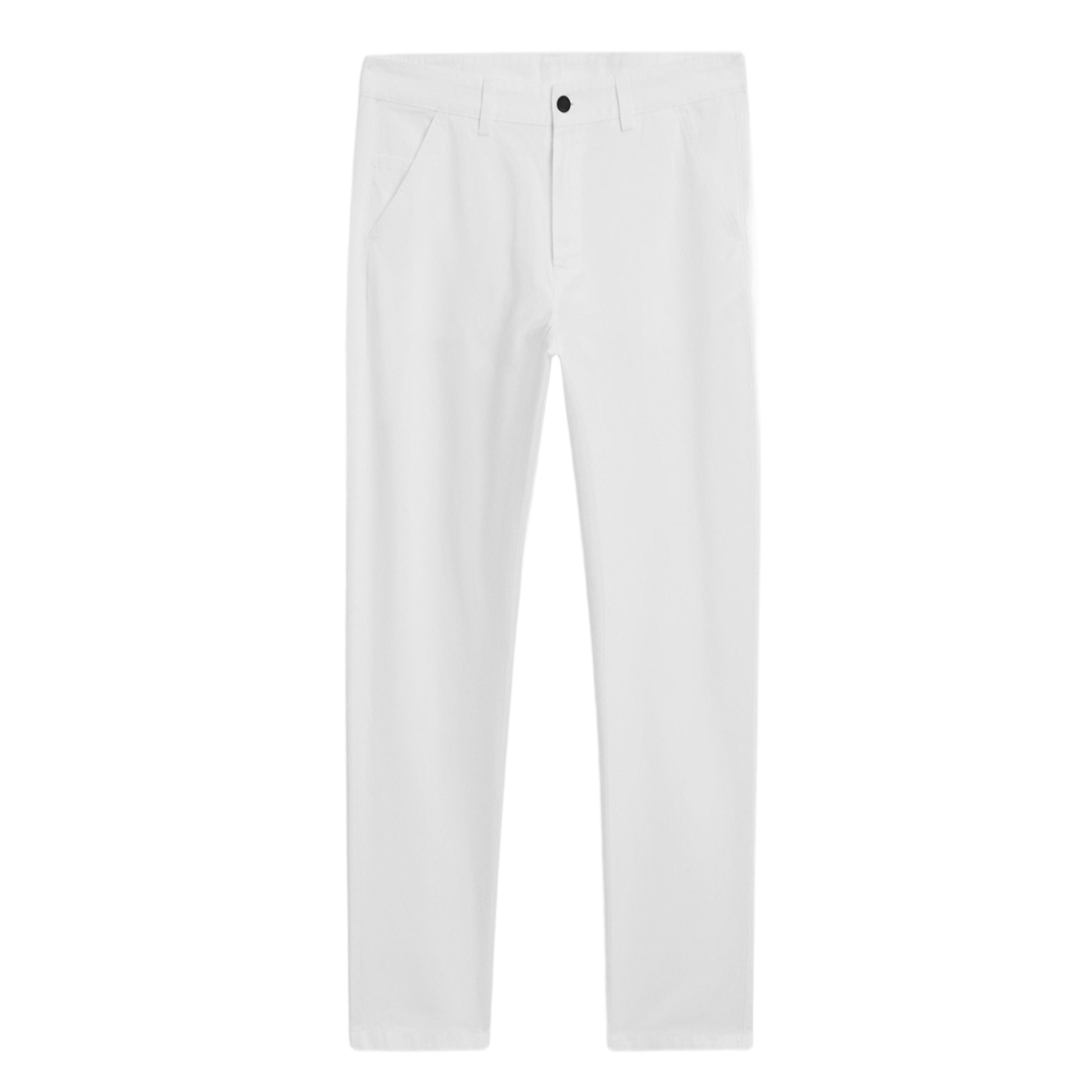 

Джинсовые брюки Massimo Dutti Cropped fit, белый