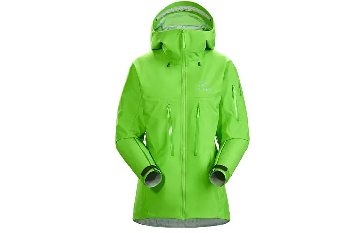 Женская ветрозащитная куртка с длинным рукавом Alpha SV Arcteryx, Dynasty Red/Dynasty — фото 4