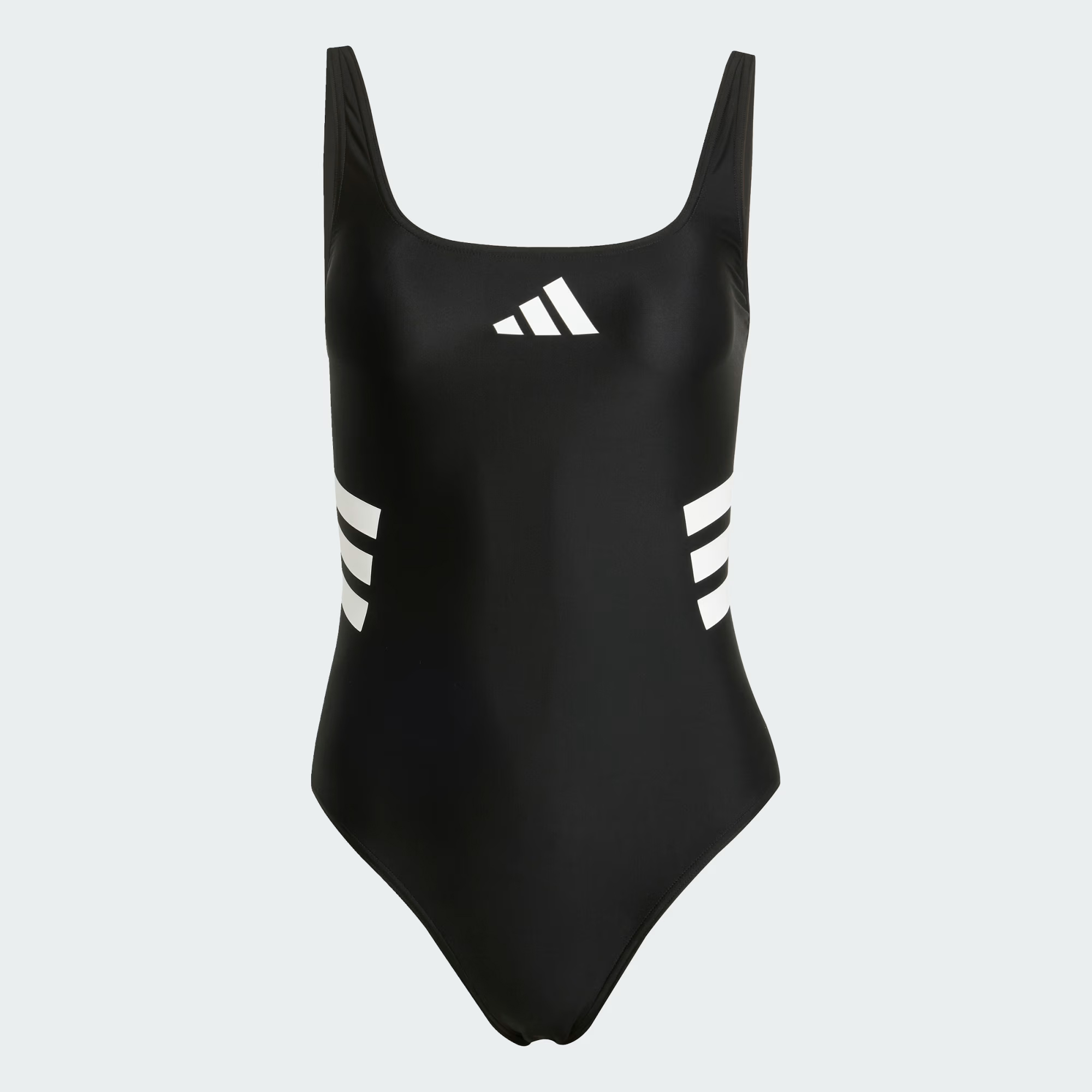 

Купальник слитный Adidas 3-Stripes U-back, черный