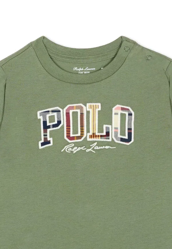 Футболка с вышивкой T-shirt Polo Ralph Lauren, green, зеленый — фото 3