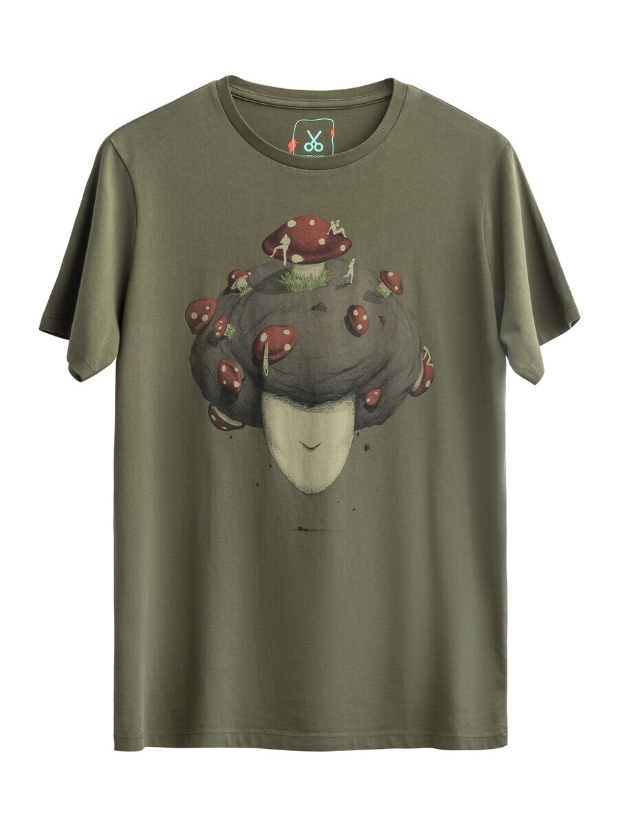 

Футболка Kaft Soil Mushroom, оливковый