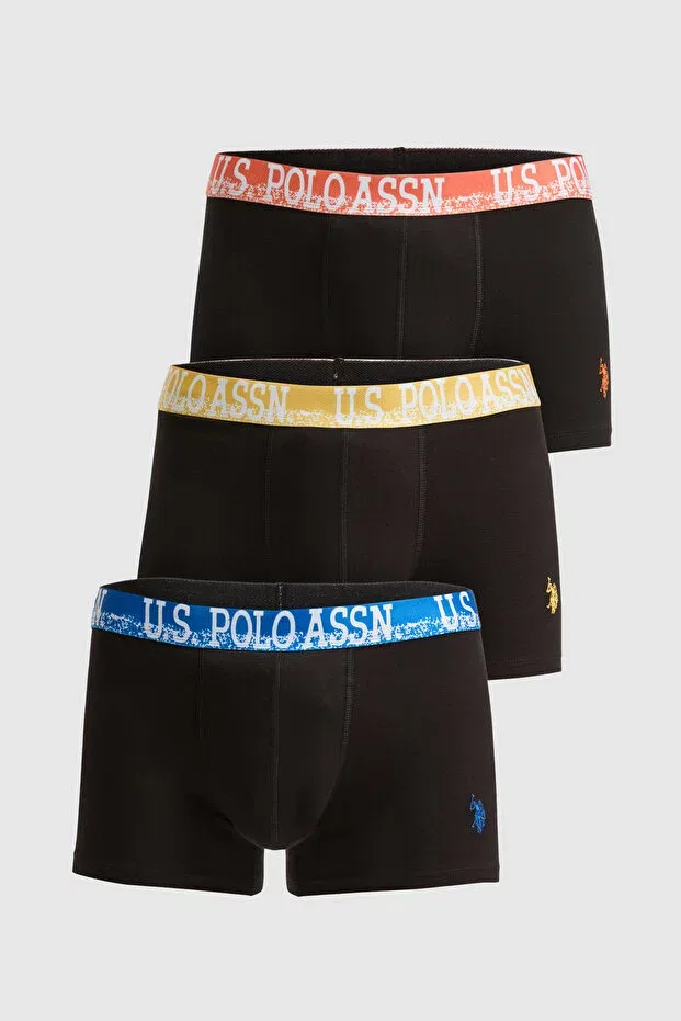 Мужские трусы с принтом U.S. Polo Assn., Black