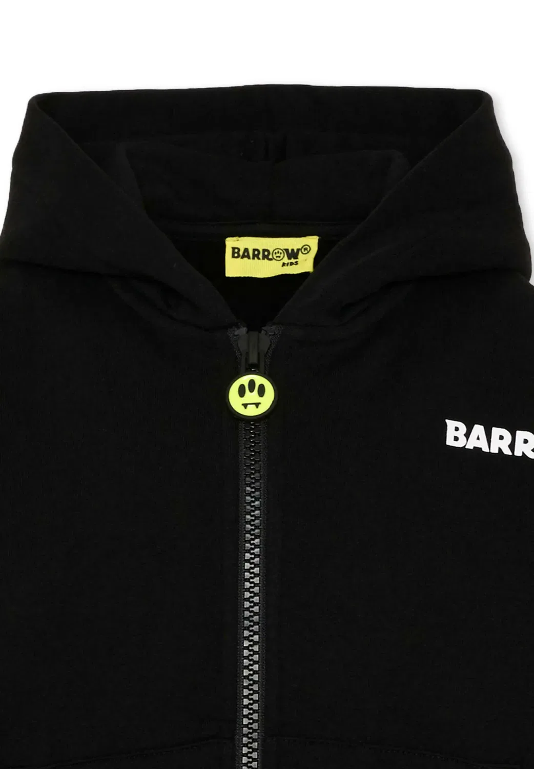 Толстовка унисекс Felpa на молнии Barrow, Black — фото 3