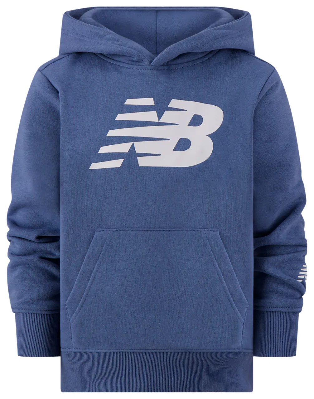 Детский спортивный костюм New Balance Fleece Set, цвет White/Shoreline — фото 3