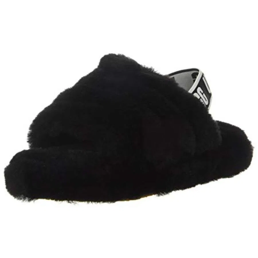 Детские сапоги-слайды Fluff Yeah Slide Ugg, Black