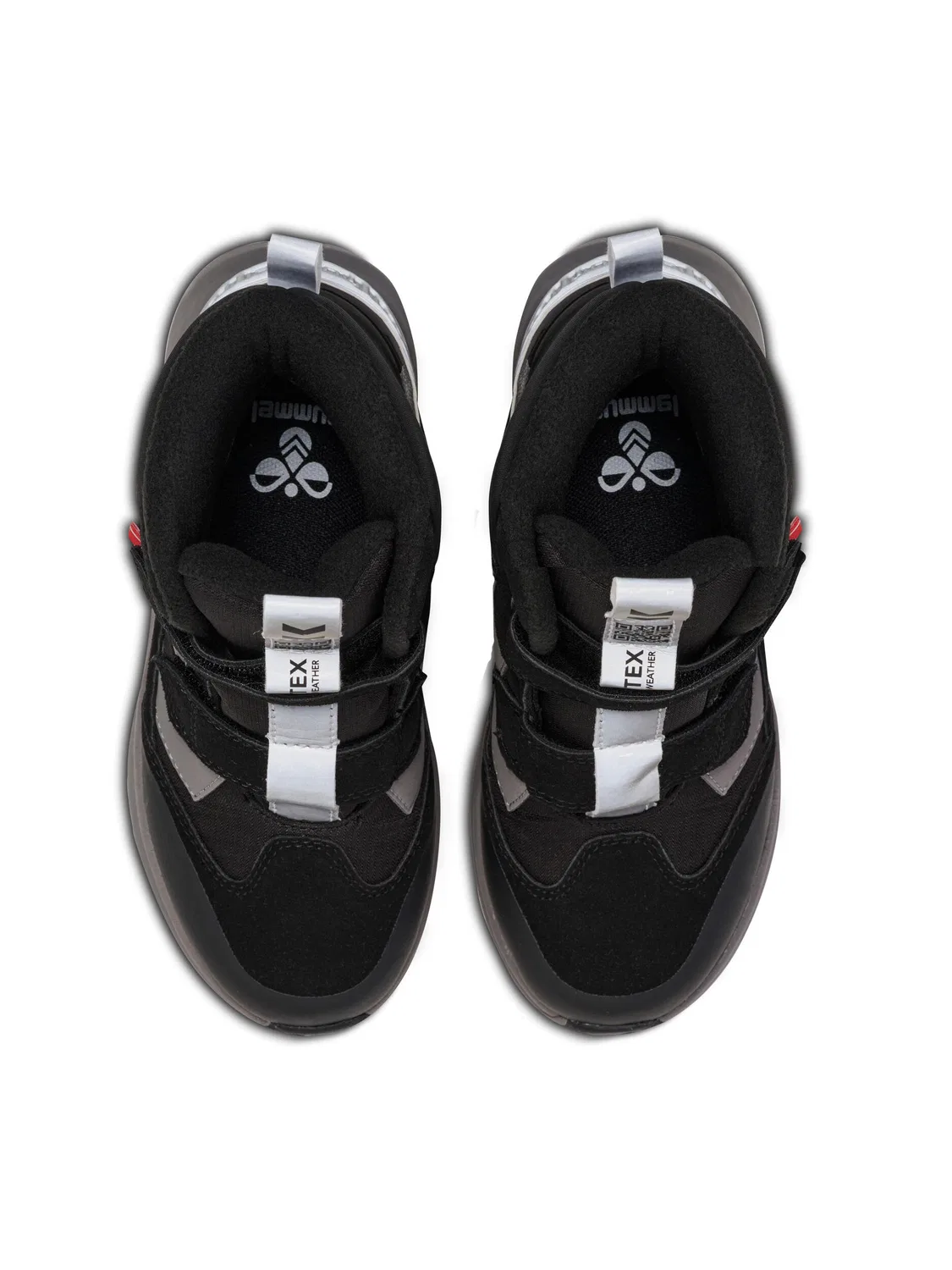 Детские ботинки-кроссовки с высоким берцем Reach Conquer Hummel, Schwarz Grau — фото 3