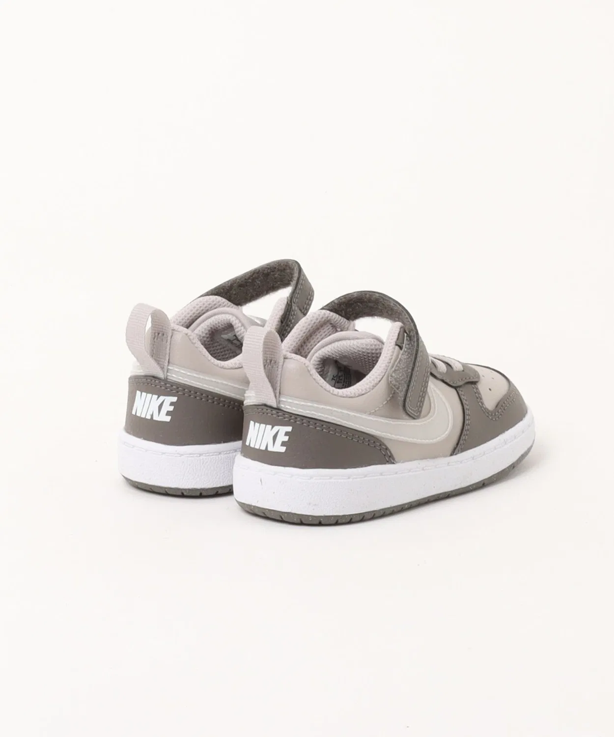 Детские кроссовки с полупрозрачным свушем Court Borough Low JES TDV NIKE, Moon Particle/White — фото 2
