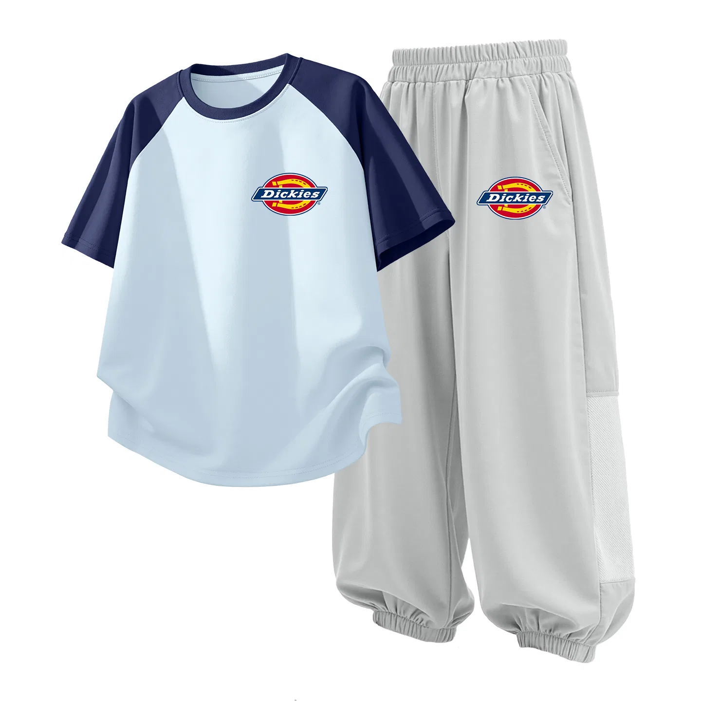 Детский спортивный комплект из 2 предметов Clear Blue/Mist Mountain Gray Dickies