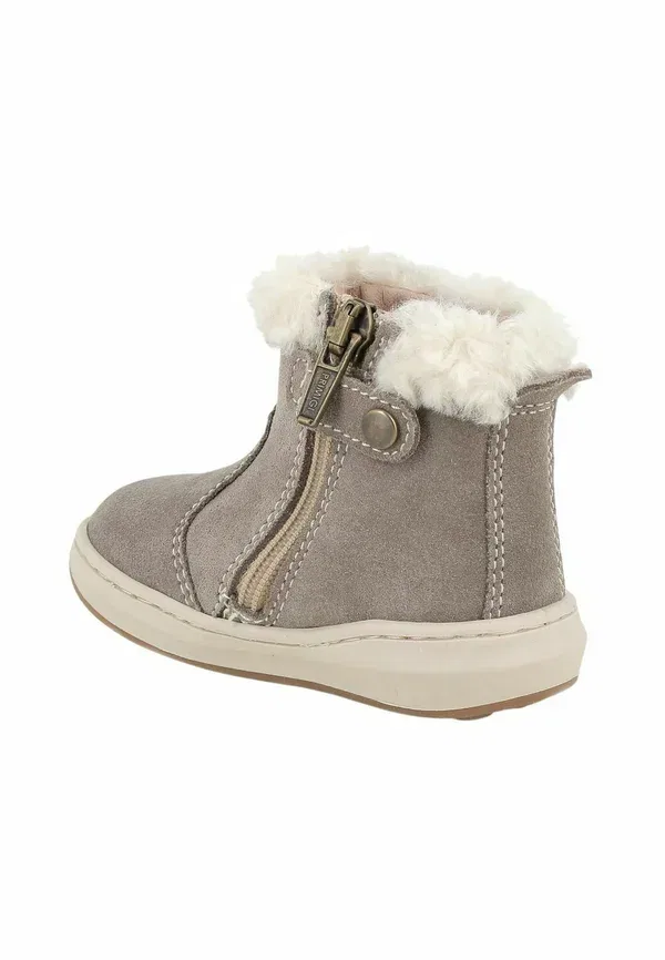Ботинки кожаные Baby shoes Primigi, Grey White, белый/серый — фото 3