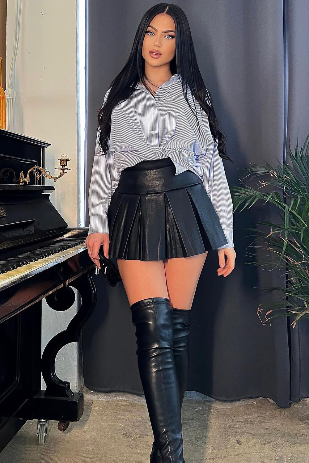 

Юбка мини Fashion Nova S1800, черный