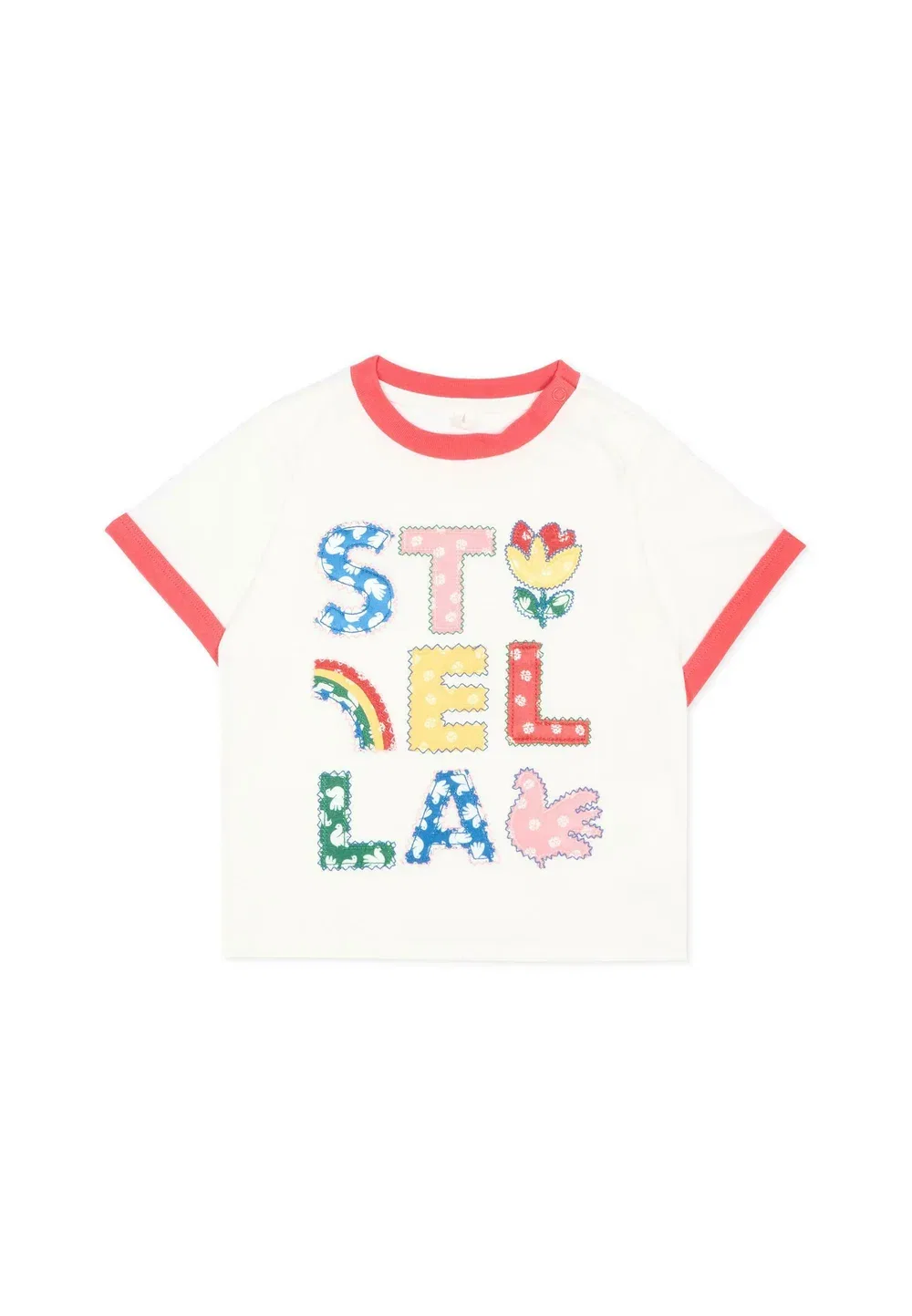 Футболка - футболка с принтом Stella Mccartney Kids, Ivory