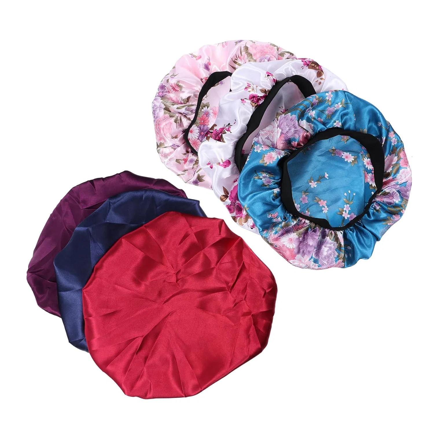 Шапочка для душа Satin Night Cap FRCOLOR, набор 12 шт, 31x31 см, As shown