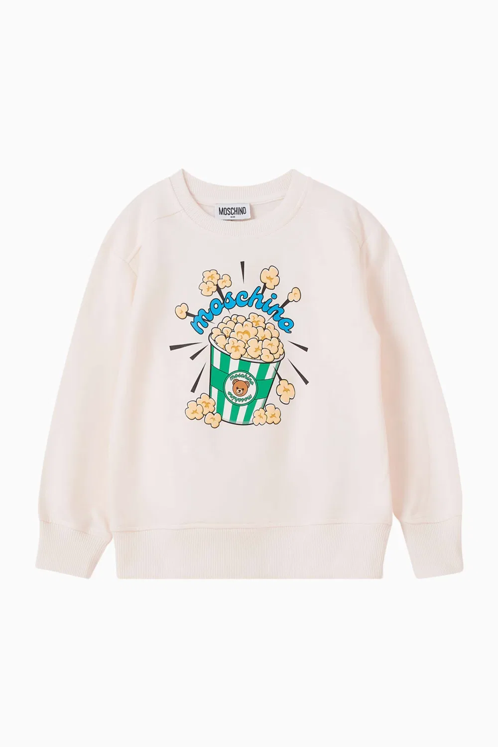 Свитшот хлопковый Popcorn Moschino