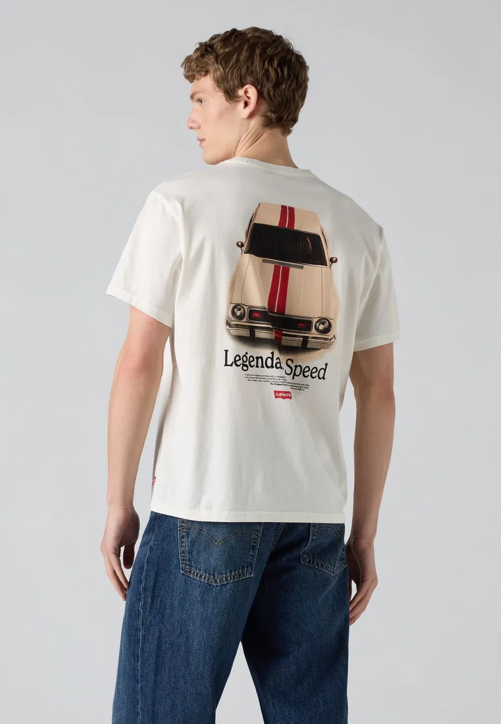 Футболка свободного кроя с принтом Levi'S, Legendary Speed Egret