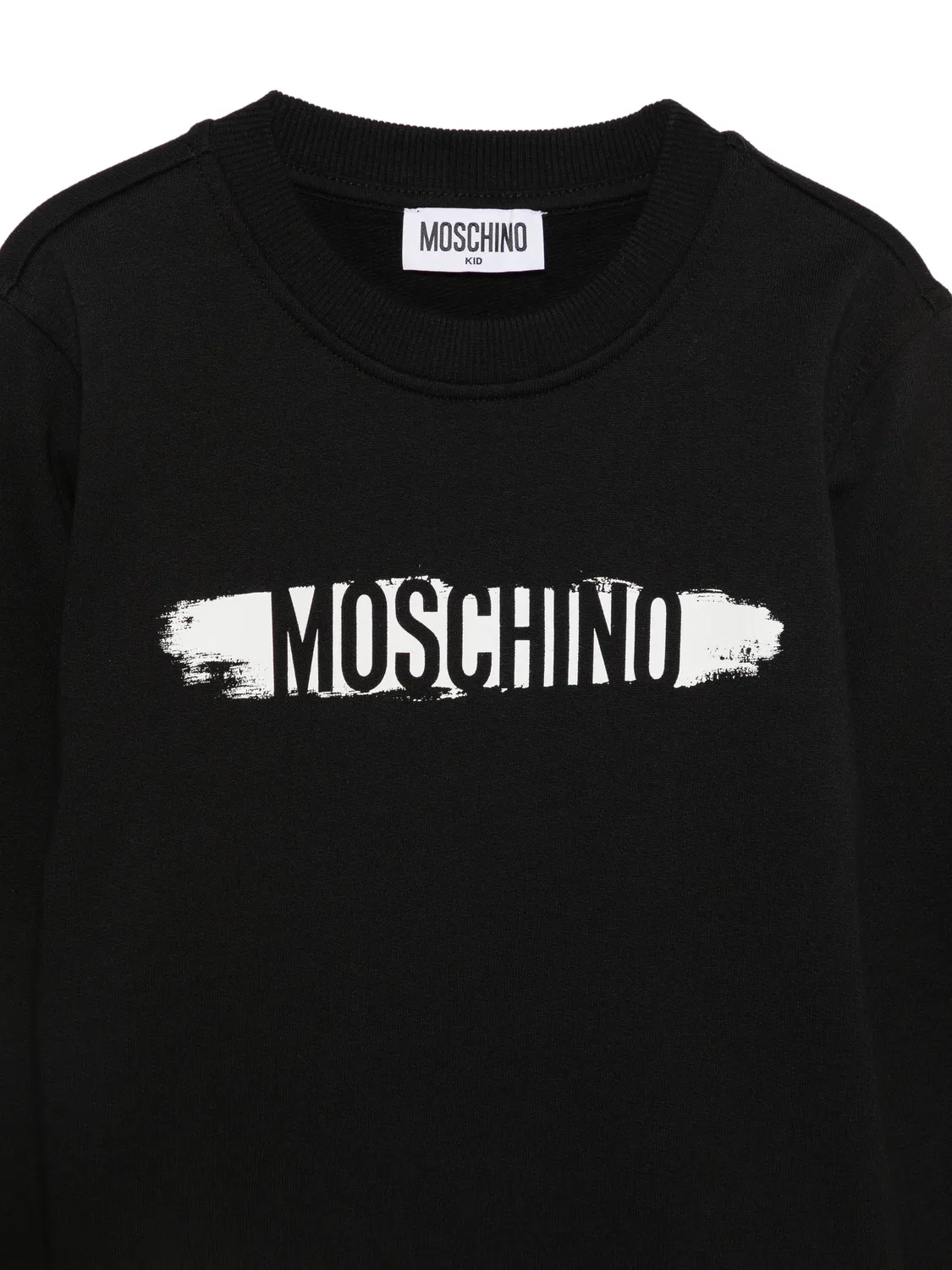Moschino Свитшот черный с логотипом — фото 2