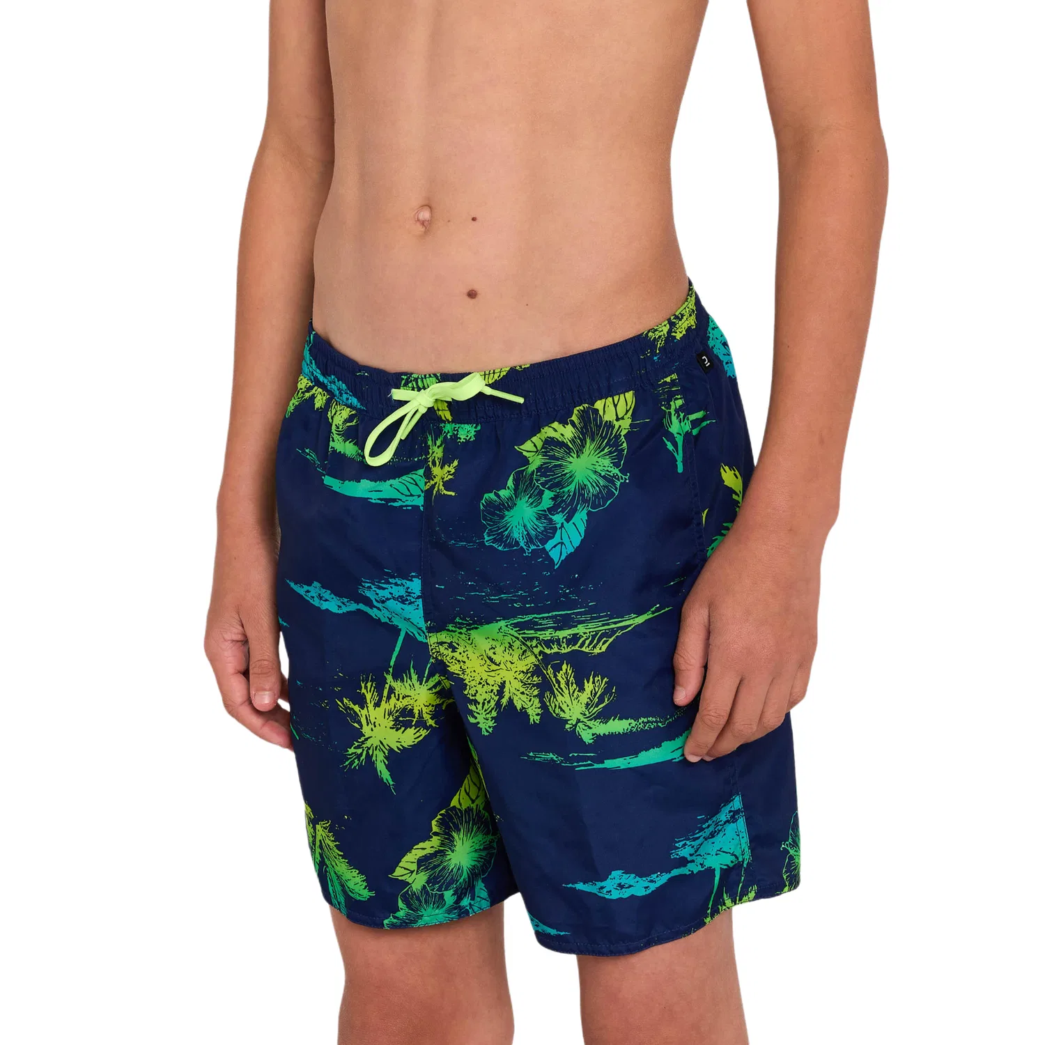 Детские шорты с принтом 100 Collection DECATHLON, Dark Blue/Dark Navy Blue — фото 3