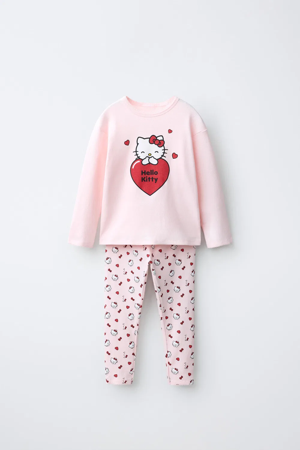 2-6 лет / HELLO KITTY SANRIO Пижама ZARA, Light pink