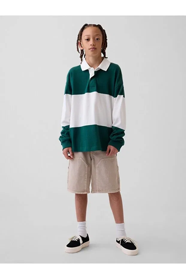 Детские шорты для мальчиков денимовые Gap, Light Brown-000