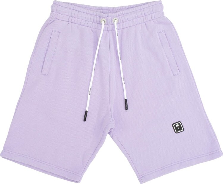 

Спортивные шорты Palm Angels PXP Sweatshorts 'Lilac/White', фиолетовый