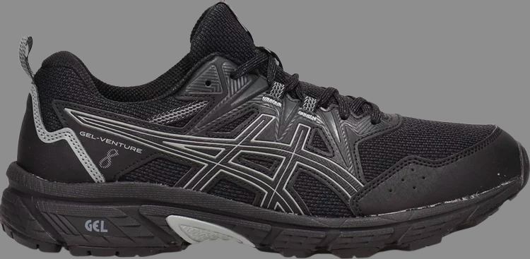 Кроссовки gel venture 8 'black' Asics, черный - фото