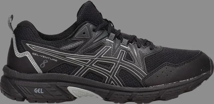 

Кроссовки gel venture 8 'black' Asics, черный