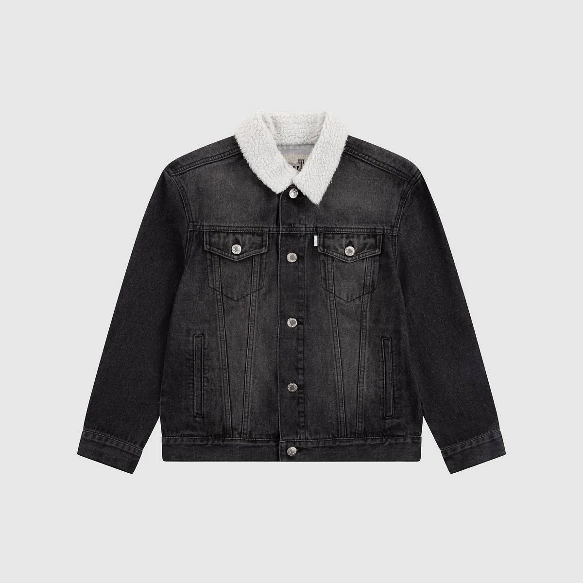 Куртка Sherpa Trucker для мальчиков 8-20 лет Levi's, New Block Party - Dark Wash