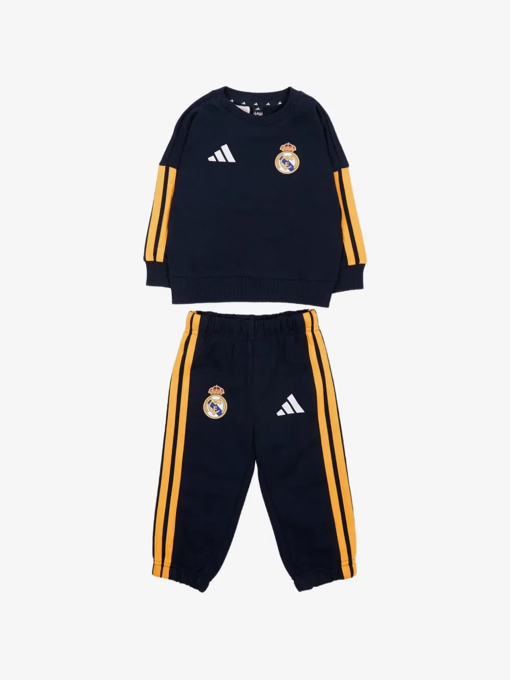 Спортивный костюм с логотипом Real Madrid DNA adidas Kids, синий — фото 3