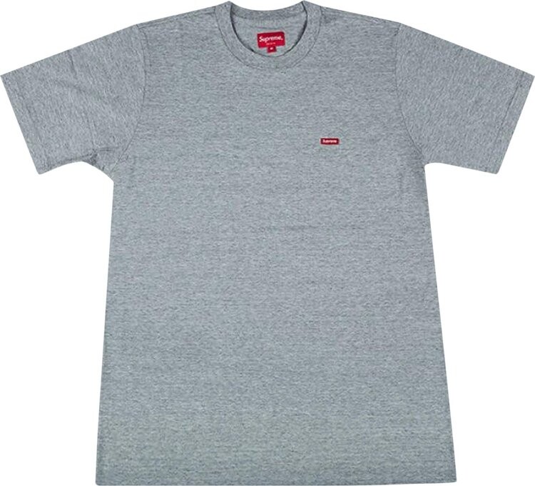 

Футболка Supreme Small Box Tee 'Heather Grey', серый