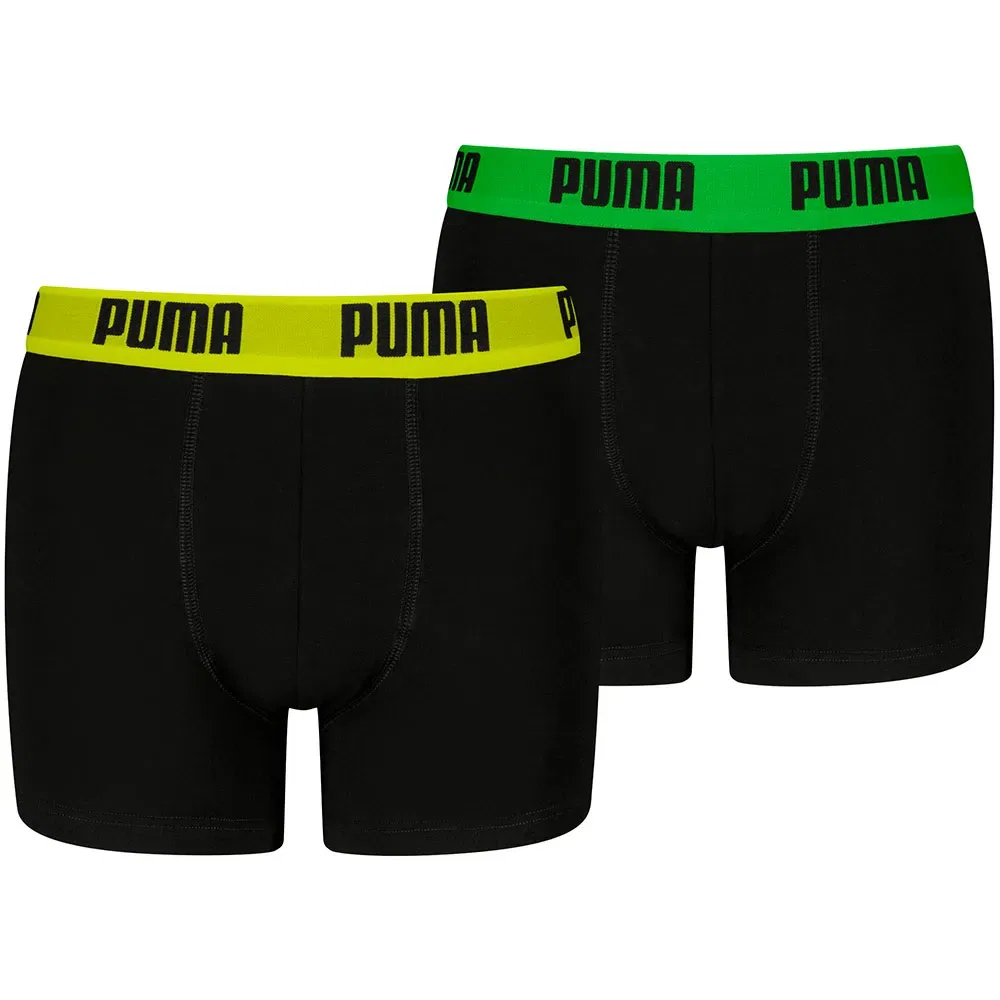 Боксеры Everyday Basic, 2 шт, Puma, черный