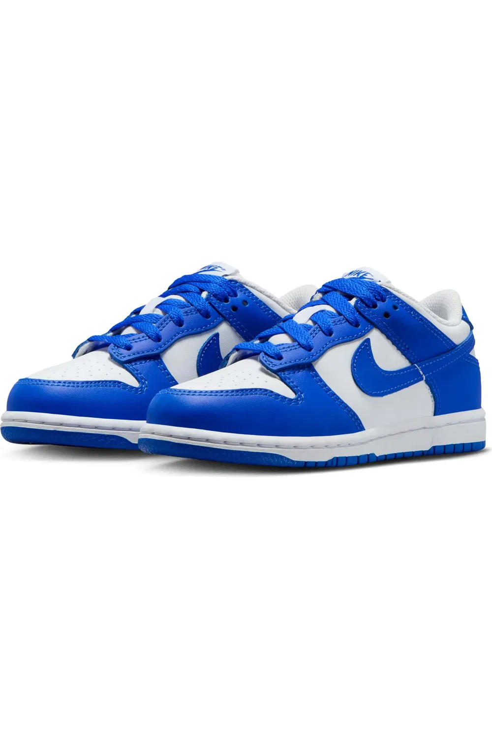 Кроссовки детские баскетбольные Dunk Low Nike, 131 White/Hypryl