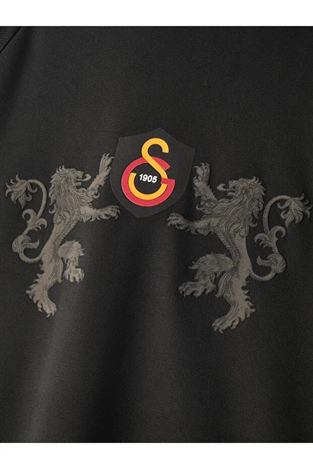Детская футболка с принтом Galatasaray Match Day Lion Gsstore, Black — фото 3