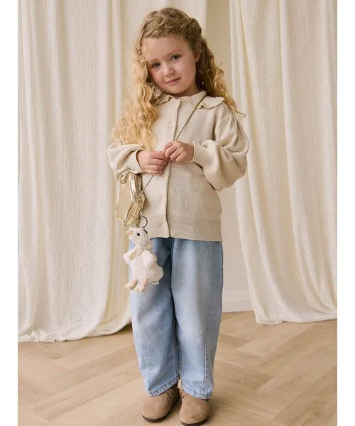 Детские джинсы с винтажным эффектом Antique Denim JAMIE KAY, Синий — фото 2