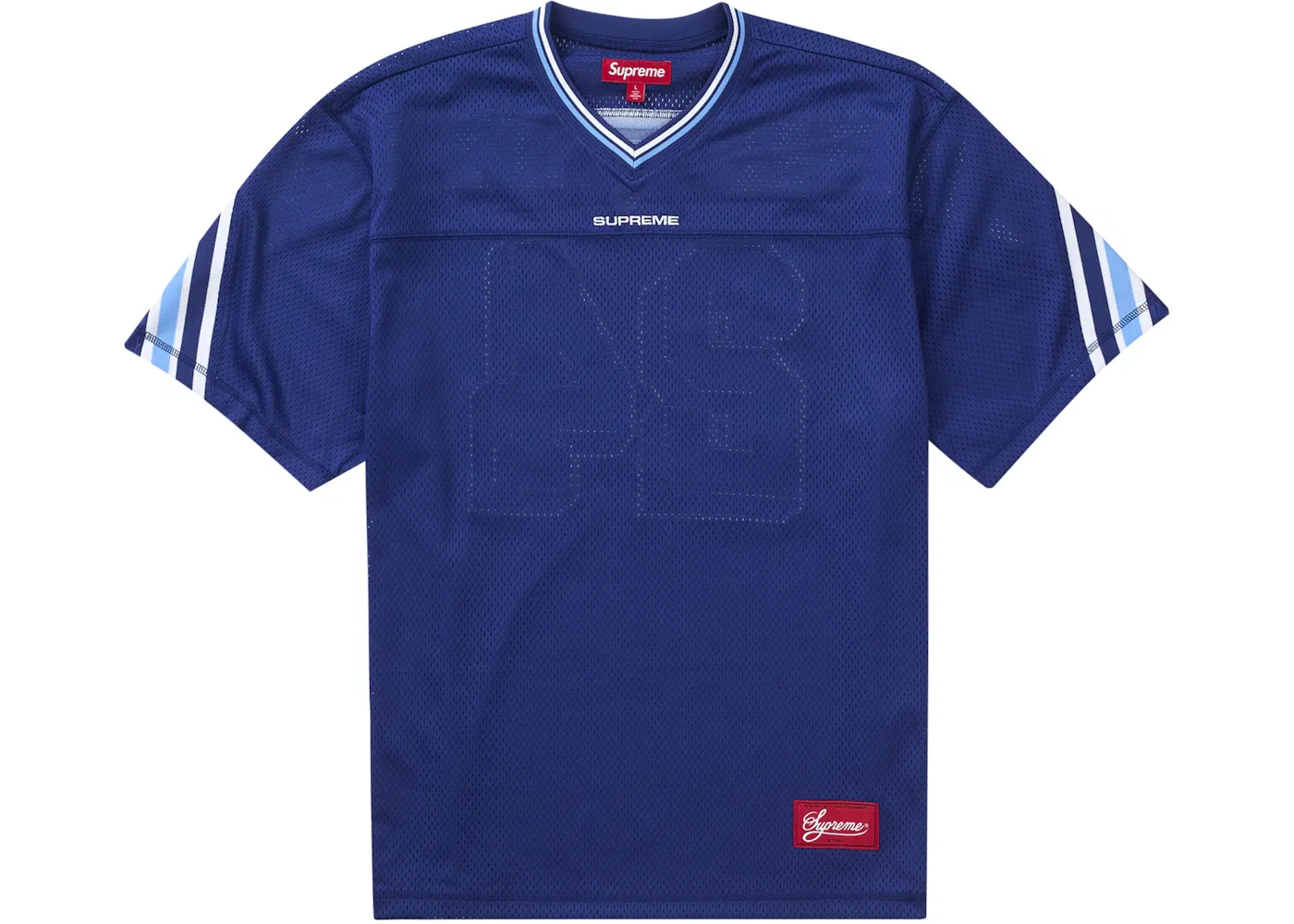 Мужская футбольная джерси с жаккардовым узором Supreme Jersey, Navy — фото 2